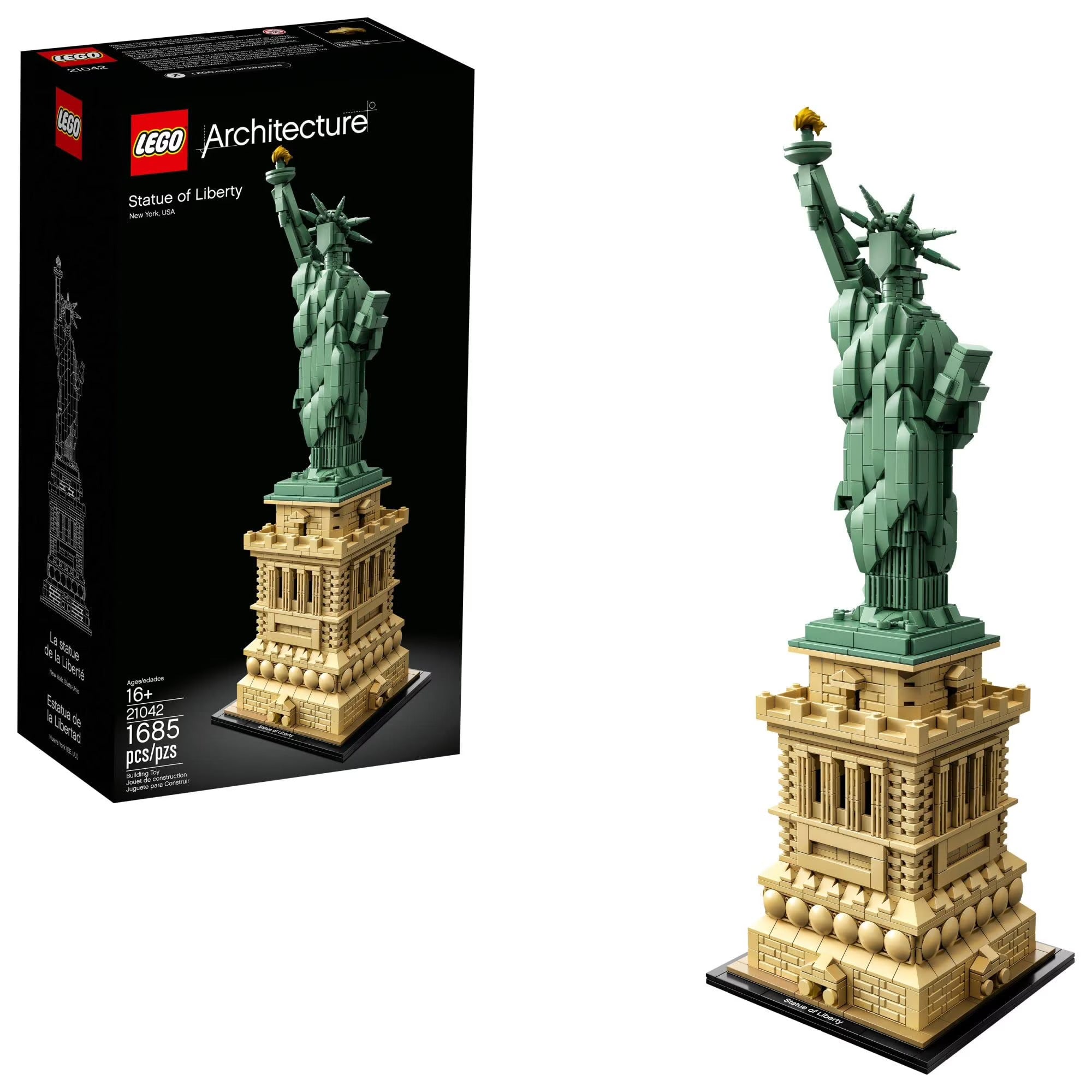Statue of Liberty made from LEGO