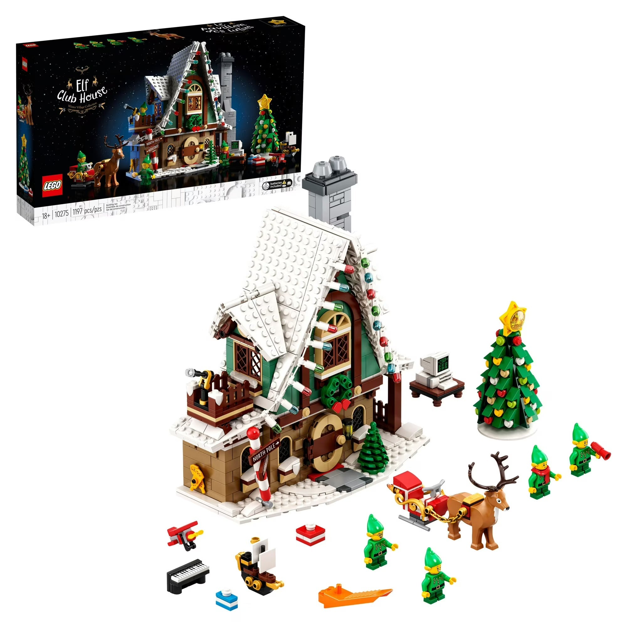 Santa sleign lego