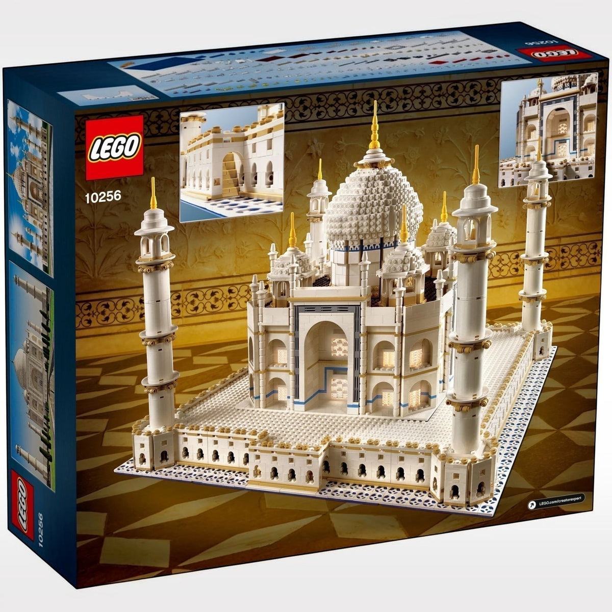 [box-back] LEGO® 10256 Creator Expert Taj Mahal alternate image 3