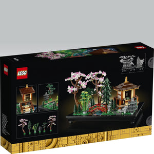 LEGO set packaging with cherry blossom tree and pagoda design