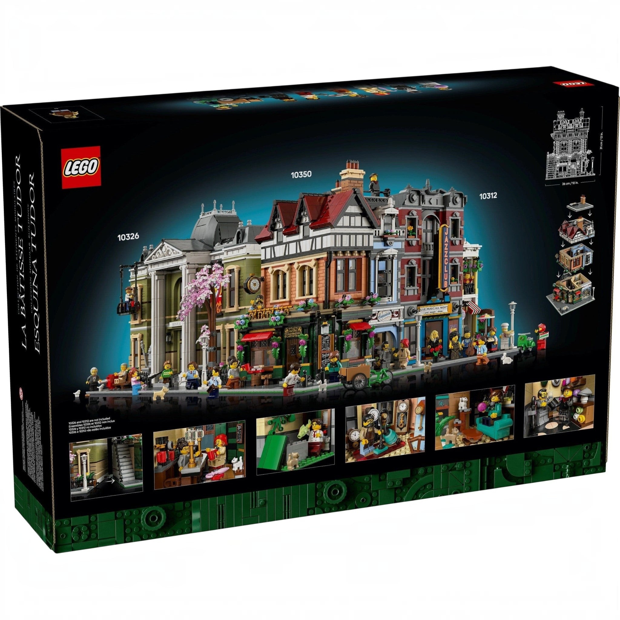 LEGO Tudor Village Set on a white background