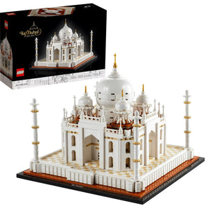 LEGO Taj Mahal Set on a white background