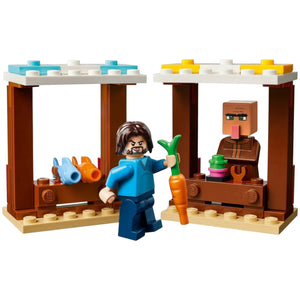 [built-detail] LEGO set with characters and objects on a white background