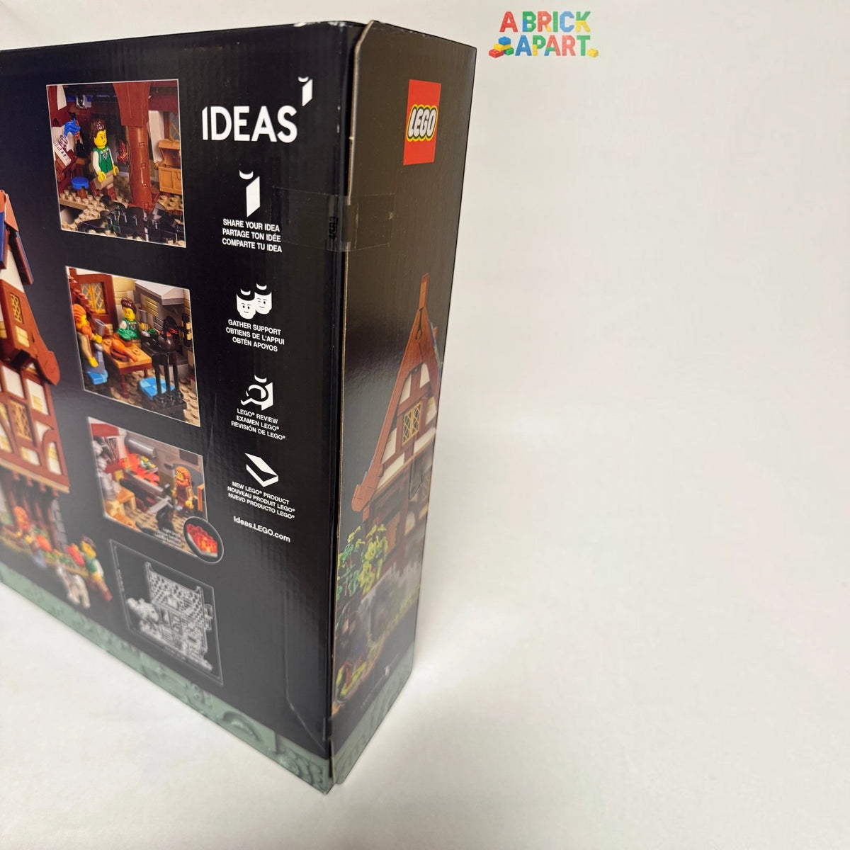 [box-back] Legos packaging with visible branding on a white background