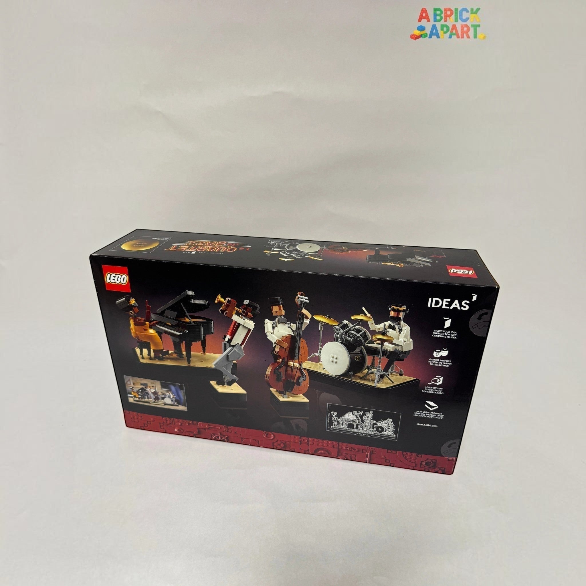 LEGO 21334 Jazz Quartet | Retired Ideas Set – A Brick Apart