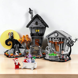 [lifestyle-shelf-built] LEGO® 21351 Ideas Disney Tim Burton's The Nightmare Before Christmas main product image