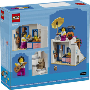 [box-back] LEGO® 40908-1 Restaurants of the World: Greece alternate image 2