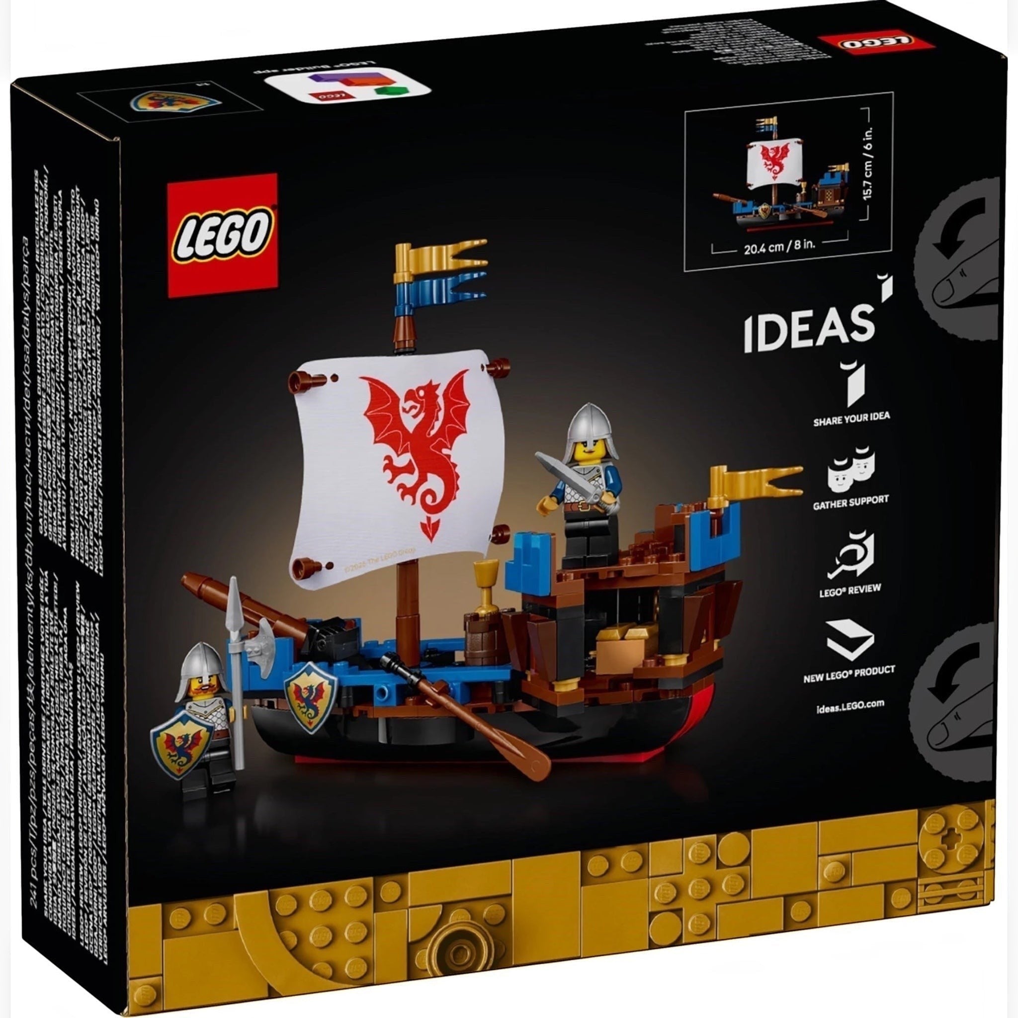 LEGO® 40912 Ideas Sea Serpent alternate image 3