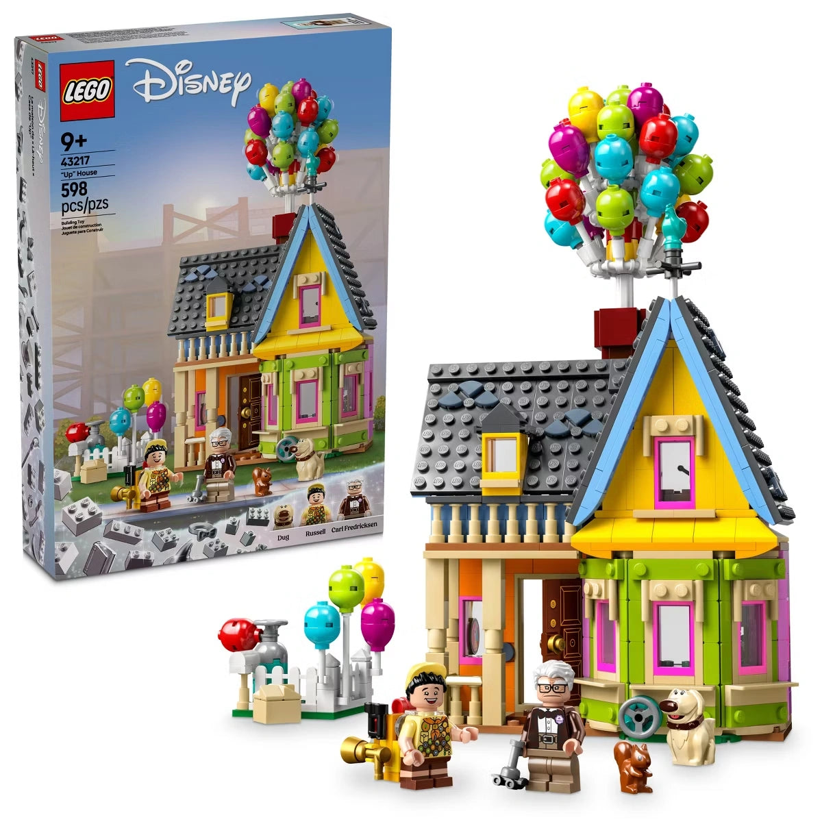 [box-set] LEGO® "Up" House set with box on white background
