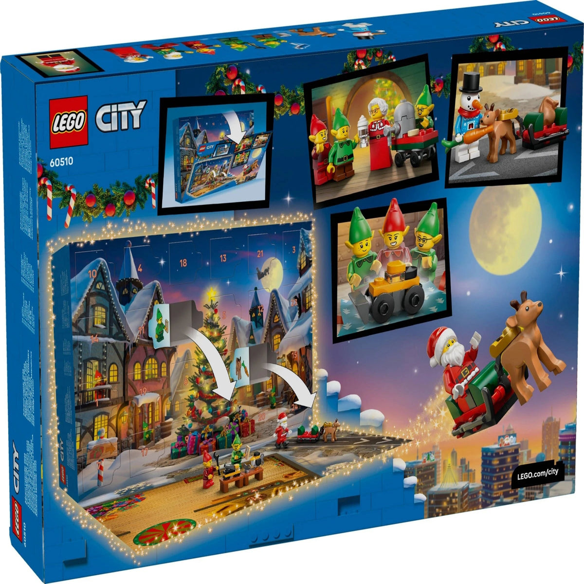 [box-back] LEGO® 60510 City Advent Calendar 2026 alternate image 2