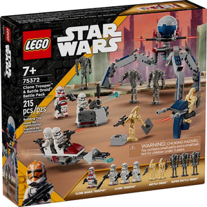 LEGO Star Wars Clone Trooper and Battle Droid Battle Pack set packaging