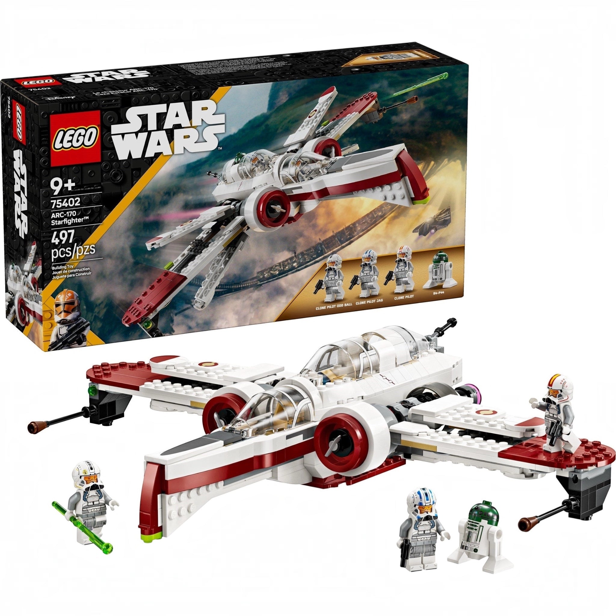 LEGO Star Wars X-Wing Fighter set with packaging