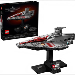 LEGO Star Wars Acclamator-Class Assault Ship set with packaging on a white background