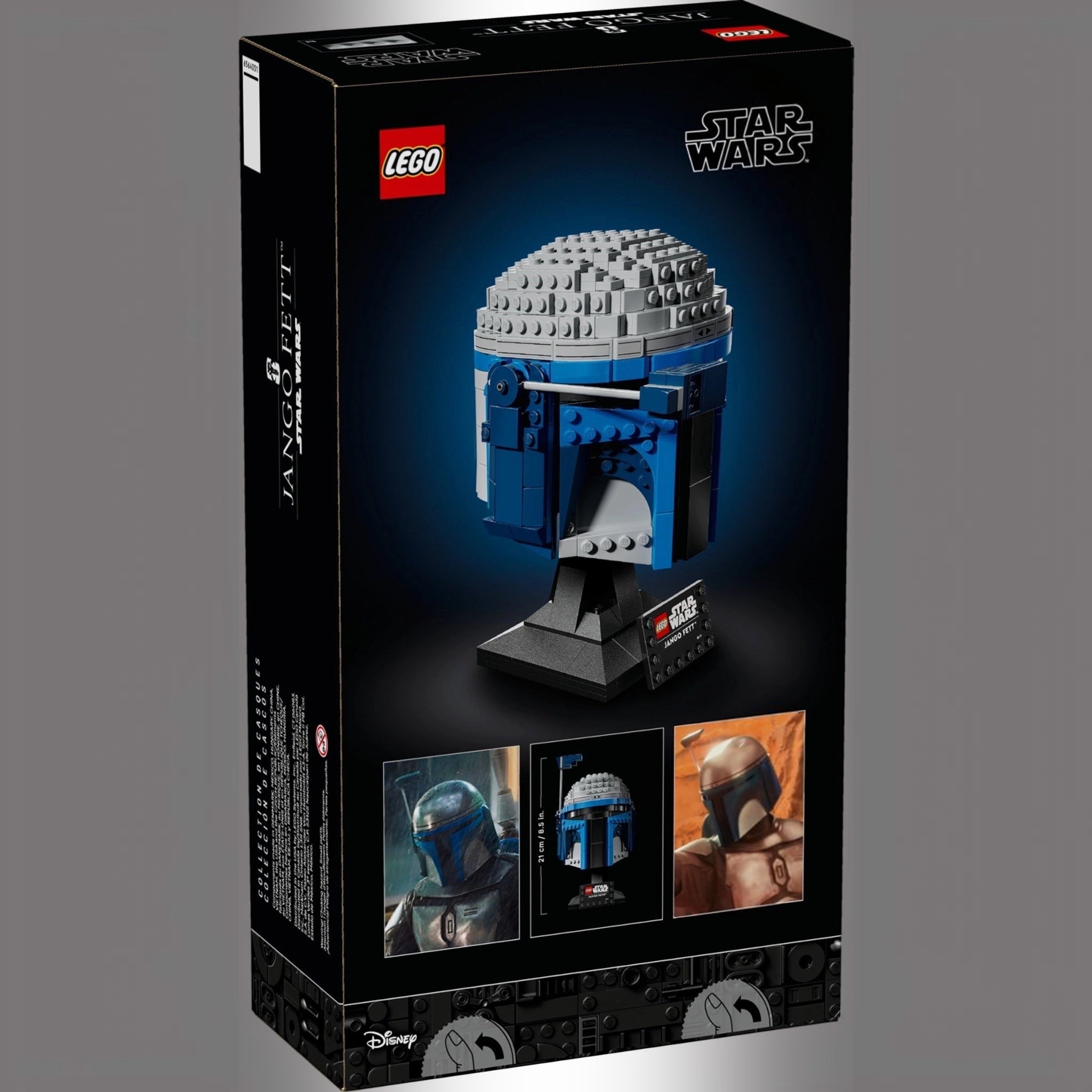 LEGO Star Wars Jango Fett helmet set packaging