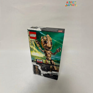 [box-back] LEGO Groot packaging on a white background
