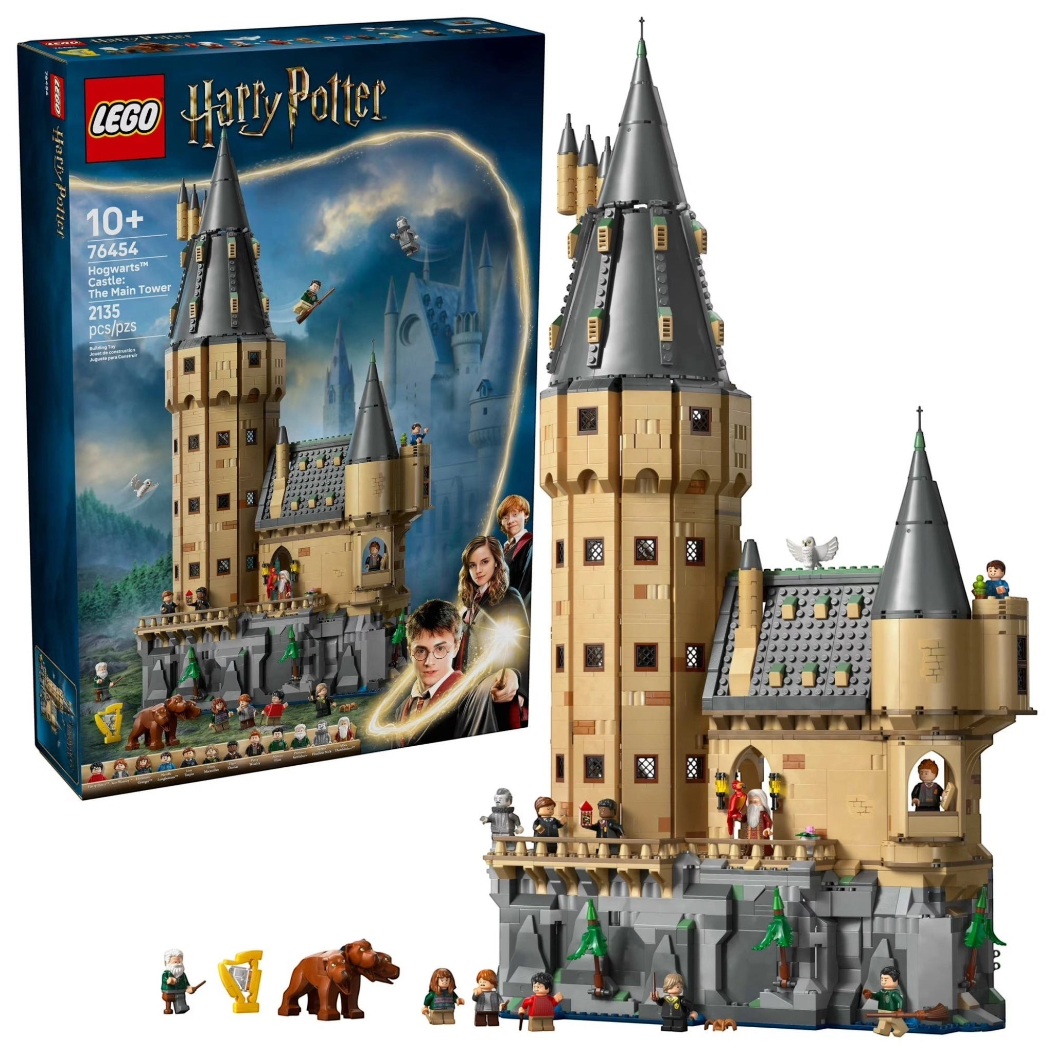 LEGO Harry Potter Hogwarts Great Hall Tower set with packaging
