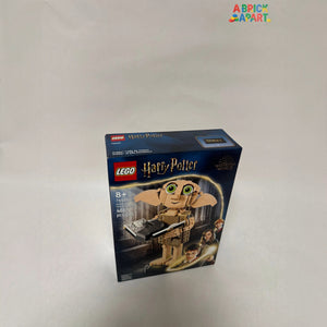 A Brick Apart LEGO Harry Potter Dobby the House-Elf 76421 building set box featuring the brick-built character model.