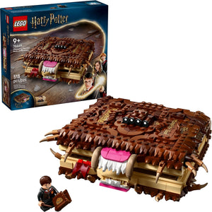 A Brick Apart LEGO Harry Potter Chomping Monster Book of Monsters set with a Neville Longbottom minifigure.