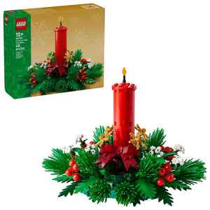 LEGO Christmas Table Display Set on white background