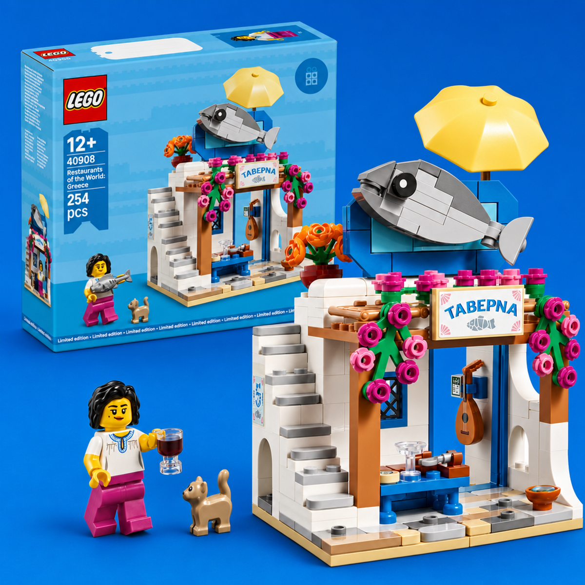 [box-set-blue] LEGO 75372 box and built set on A Brick Apart blue background
