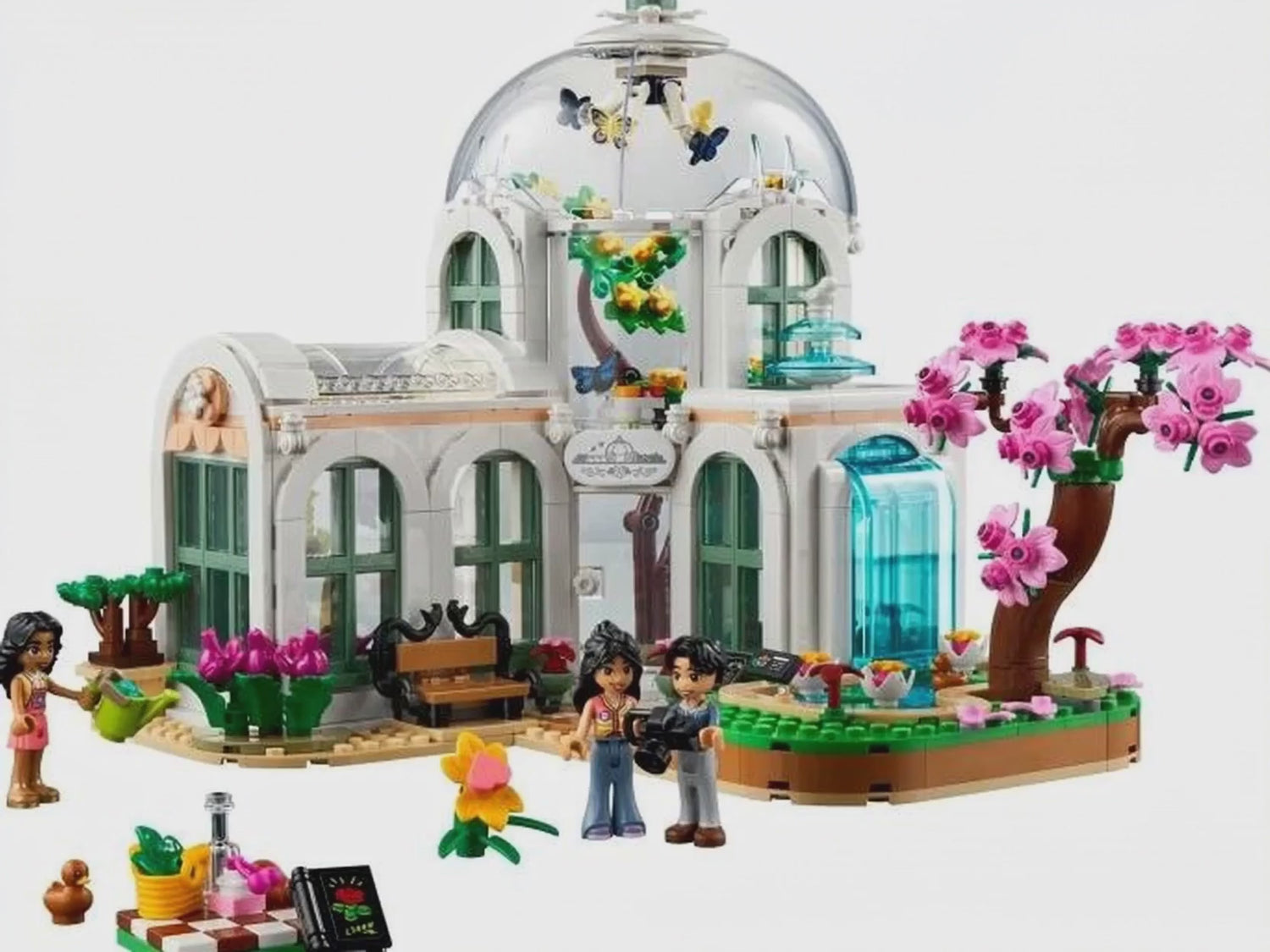 LEGO Botanical Garden animated